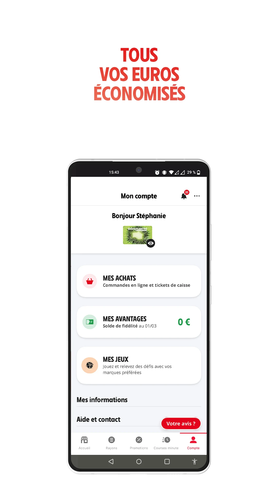 Intermarché – courses en ligne screenshot