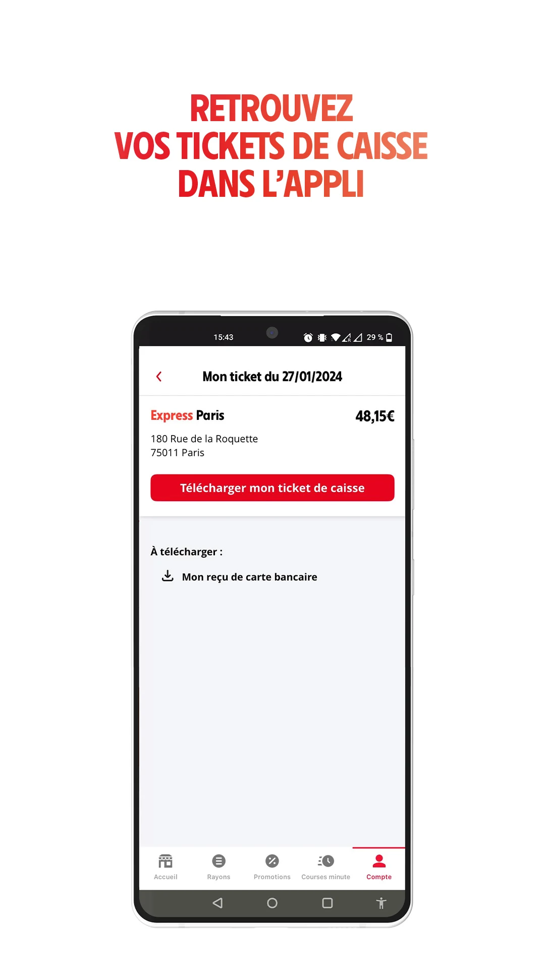 Intermarché – courses en ligne screenshot