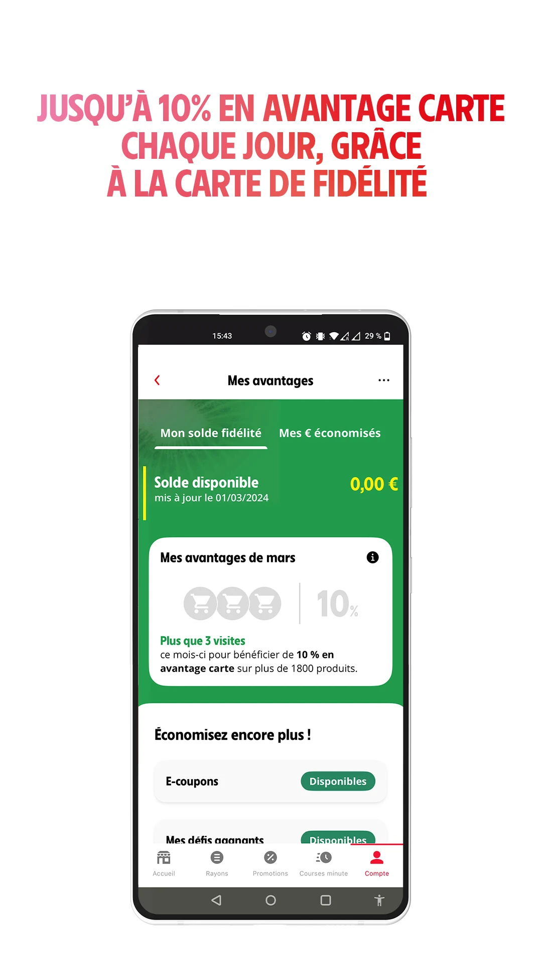 Intermarché – courses en ligne screenshot